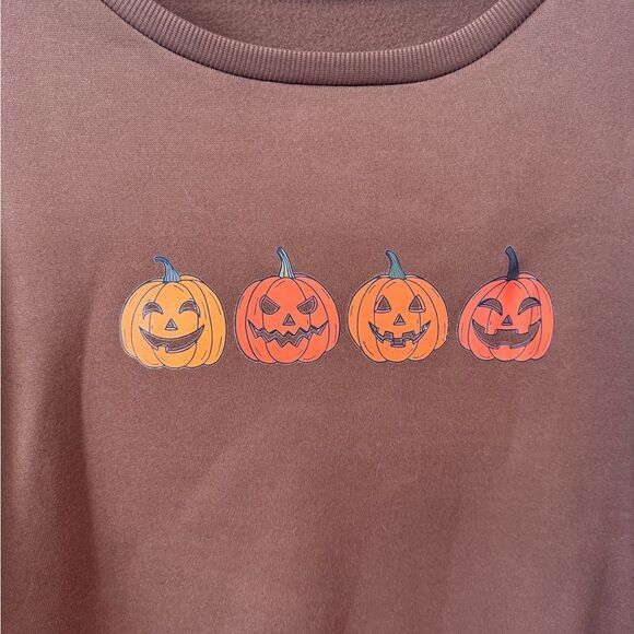 SHEIN Pumpkin Sweatshirt - Picture 3 of 4